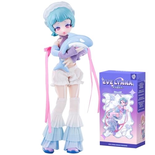 XiDonDon Eve Lynna Dream Paradise Serie 18 cm 1/12 BJD Puppen Niedliche Actionfiguren Sammlerstücke Geburtstagsgeschenk (Two Boxes) von XiDonDon