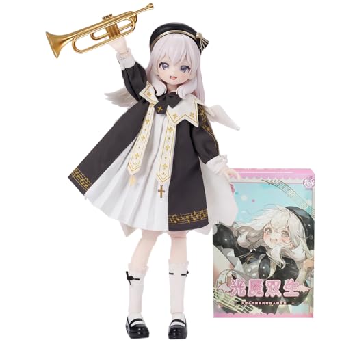 XiDonDon Light Nightmare Twins Serie Mini 1/6 BJD Puppen 22 cm Niedliche Actionfiguren Sammlerstück Geburtstagsgeschenk (Single Box) von XiDonDon