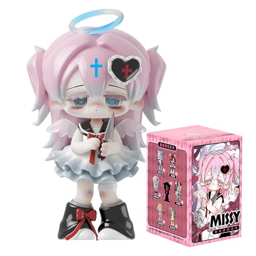 XiDonDon Missy Sweet Mourning Lolita Serie Süßes Spielzeug Anime-Figuren Puppen Geschenk Überraschung Spielzeug Sammlerstück Wohndekoration (Single Box) von XiDonDon