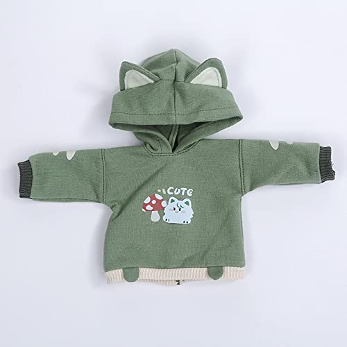 XiDonDon Neue 1/6BJD Puppenkleidung Netter Katzenpullover für große 1/6, Yosd, 30cm Bjd SD DD Puppenzubehör (Green) von XiDonDon