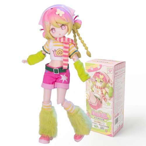 XiDonDon Neue elektronische süße Haustierserie OB11 1/12 Bjd Action Sammelfigur Anime-Modell Geschenk 1/12 BJD Puppenspielzeug,Keine zusätzlichen Geschenke (Single Box) von XiDonDon