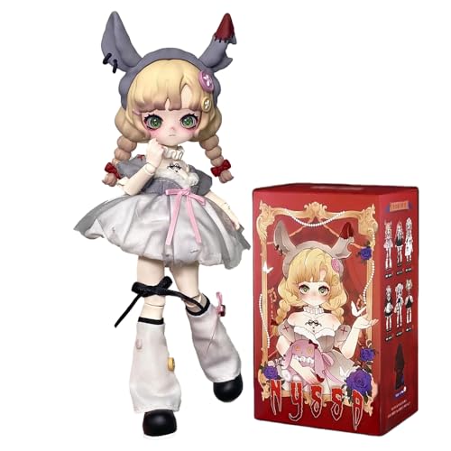 XiDonDon Nyssa Bizarre Nightmare Serie Action-Sammelfigur Anime-Modell Geschenk 1/12 Gothic-Stil BJD Puppenspielzeug (Single Box) von XiDonDon