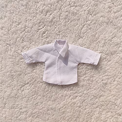 XiDonDon OB Kleidung BJD Puppenkleidung Casual Langarmshirt 1/12bjd, GSC, ob11 Puppenzubehör Spielzeugkleidung (White) von XiDonDon