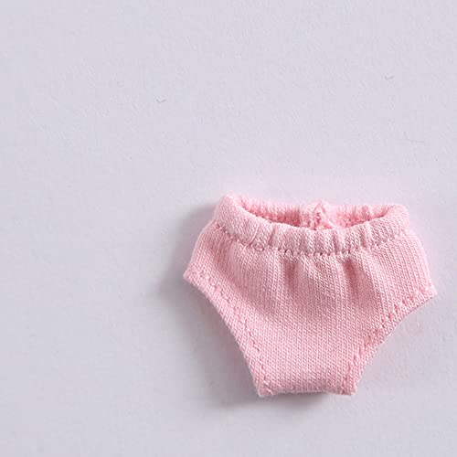 XiDonDon Puppenkleidung Unterwäsche Höschen Bjd Shorts für Ob11, OB, GSC, 1/12bjd Puppenhöschen Spielzeug Bekleidungszubehör (Pink) von XiDonDon