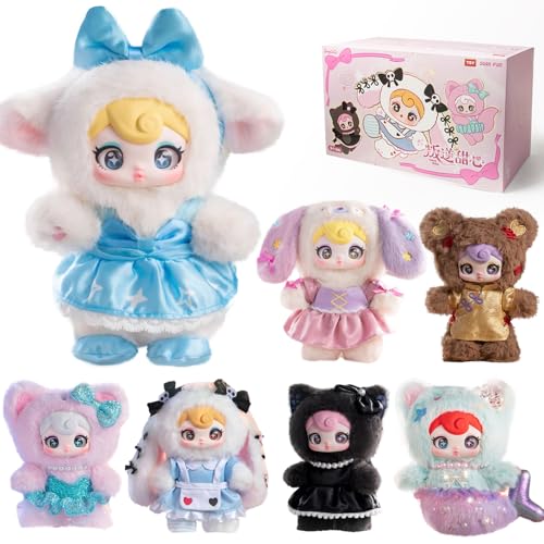 XiDonDon Sunycoco Rebellious Sweetheart Serie, süße Plüschfigur, Kawaii-Anime-Figuren, Puppen, Spielzeug, Geschenk (Whole Set) von XiDonDon