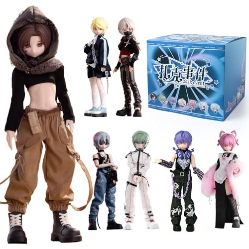 XiDonDon Zack Event Series MJD Action-Sammelfigur, Anime-Modell, 1/8 BJD-Puppe, Geschenk (Whole Set) von XiDonDon