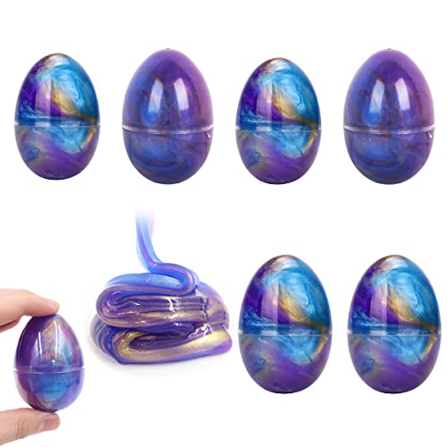 DIY Schleim Bälle Kit, XiXiRan 6 Stück Galaxy Ei Schleim, Ei Schleim Kit, Ei Galaxy Fluffy Slime, Galaxy Slime Kit, Crystal Clay Schleim Spielzeug, Stressabbau für Kinder Und Erwachsene DIY Schleim Bälle Kit, XiXiRan 6 Stück Galaxy Ei Schleim, Ei Schleim Kit, Ei Galaxy Fluffy Slime, Galaxy Slime Kit, Crystal Clay Schleim Spielzeug, Stressabbau für Kinder Und Erwachsene von XiXiRan