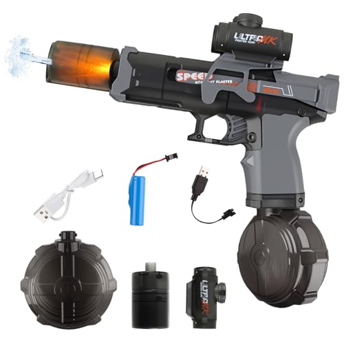 Wasserpistole, XiXiRan Water Gun Elektrisch, Elektrischer Fernstrahl-Wasserblaster mit Led, Elektrische Wasserpistole mit Licht, Wasserpistole Elektrisch, Für Kinder & Erwachsene Wasserpistole, XiXiRan Water Gun Elektrisch, Elektrischer Fernstrahl-Wasserblaster mit Led, Elektrische Wasserpistole mit Licht, Wasserpistole Elektrisch, Für Kinder & Erwachsene von XiXiRan