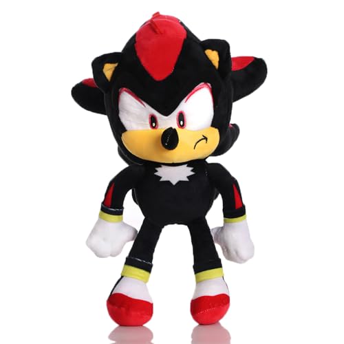 XiXiRan Sonic Plüschtier, Sonic The Hedgehog Plüschfigur, 37cm*22cm Sonic Plush Toy, Sonic Kuscheltier Schwarz, Sonic Tales Plüschtier, Sonic Kuscheltiere Schlafzimmer Dekoration Ornament XiXiRan Sonic Plüschtier, Sonic The Hedgehog Plüschfigur, 37cm*22cm Sonic Plush Toy, Sonic Kuscheltier Schwarz, Sonic Tales Plüschtier, Sonic Kuscheltiere Schlafzimmer Dekoration Ornament von XiXiRan