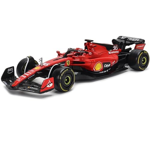 Xiangtat 1/18 Bburago 1:43 F1 2023 SF23 Charles Leclerc Scuderia Ferrari Carlos Sainz Legierung Auto Druckguss Modell Sammlung Geschenk von Xiangtat