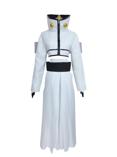 Hueco Mundo Tres White Tier Harribel Kimono Anime Cosplay Kostüm (weiblich, XXL) von Xiao Wu