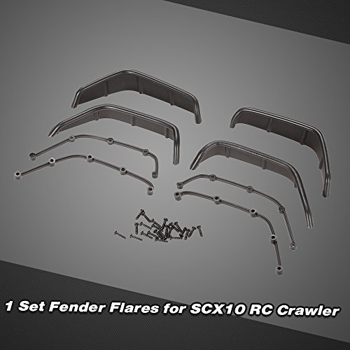 XiaoXIN 1 Satz RC Crawler Flares für 1:10 Axial SCX10 D90 D110 Teile von XiaoXIN