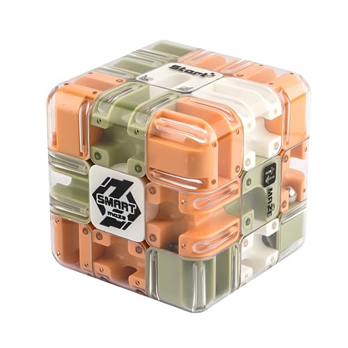3D Cube Labyrinth Puzzles - ultimative Wendungen für Erwachsene und Jugendliche, Raumlogik - Training, pädagogische Stäbchen Geschenke für Familienspiele Nächte, Spaß an Reisen und Partys (gewöhnlich) von XiaoerYu