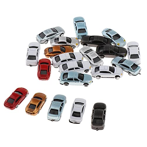 Xiaojikuaipao 20pcs HO Maßstab Gemalt Auto Modell Kit | Miniatur Autos Figuren für Zug Layout Park Landschaft | 1:200/1:150/1:100 Mini Fairy Garden Kits - Mehrfarbig, 1:100 Xiaojikuaipao 20pcs HO Maßstab Gemalt Auto Modell Kit | Miniatur Autos Figuren für Zug Layout Park Landschaft | 1:200/1:150/1:100 Mini Fairy Garden Kits - Mehrfarbig, 1:100 von Xiaojikuaipao