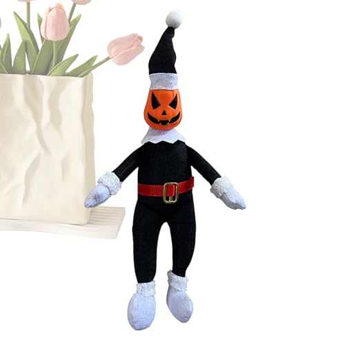 Xijobido Halloween Puppen,Zum Knuddeln Kürbis-Clown Spielzeug - Weiches Kuscheliges Plüschkissen Für Halloween Geburtstag Dekoration Themenpartys Spielzeit von Xijobido