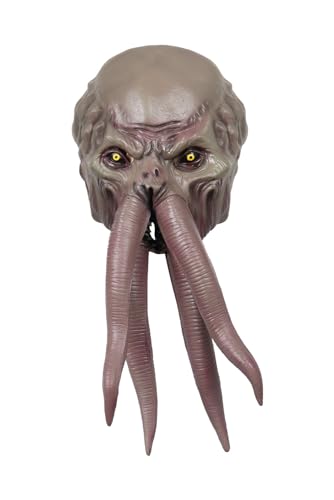 Xikaufo MindFlayer Illithiden-Maske, Kostüm, Requisite, Halloween, Cosplay, klassische MindFlayer-Maske Xikaufo MindFlayer Illithiden-Maske, Kostüm, Requisite, Halloween, Cosplay, klassische MindFlayer-Maske von Xikaufo