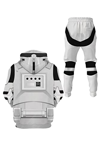 Xikaufo Unisex-Kostüm für Erwachsene, Cosplay-Kostüm, Druck-Set, Halloween, Karneval, Pullover, Hoodie, Outfits, Anzug, Größe S Xikaufo Unisex-Kostüm für Erwachsene, Cosplay-Kostüm, Druck-Set, Halloween, Karneval, Pullover, Hoodie, Outfits, Anzug, Größe S von Xikaufo