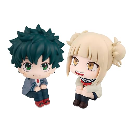 Anime MHA Mini-Figur, 10 cm, Midoriya Izuku, Toga Himiko, Look-Up-Figuren, Statue, Kuchendekoration, Armaturenbrett, Ornamente, Fans, Geschenk, 2 Stück Anime MHA Mini-Figur, 10 cm, Midoriya Izuku, Toga Himiko, Look-Up-Figuren, Statue, Kuchendekoration, Armaturenbrett, Ornamente, Fans, Geschenk, 2 Stück von Ximman