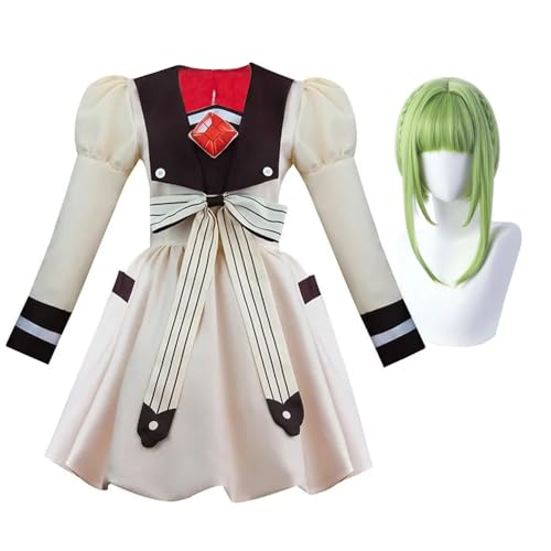 Ximman Akane Aoi Cosplay Kostüm Nanamin Cosplay Kleid Akane Aoi Schulstil Kleid Halloween Rollenspiel Uniform Bühnenshow Anzug von Ximman