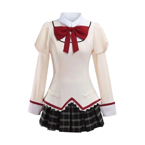 Ximman AkemiHomura Cosplay Kostüm Schuluniform Stil AkemiHomura Cosplay Rock Outfit Halloween Party Karneval Kostüm für Damen von Ximman
