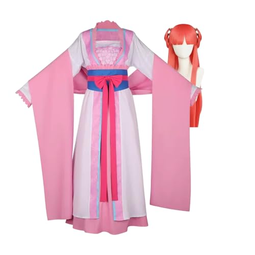 Ximman Anime Lishu Cosplay Kostüm Chinesischer Palaststil Hanfu Outfit Anime Lishu Cosplay Frauen Uniform Riishu Hanfu Anzug Halloween Rollenspiel Kostüm Komplettes Set von Ximman