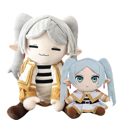 Ximman Frieren weiche Figuren, Anime, Frieren Merch, Cartoon, weiches Kissen, 76 cm + 25 cm, PP-Baumwolle, Sofa-Dekoration, Geburtstagsgeschenke für Freunde, 2 Stück Ximman Frieren weiche Figuren, Anime, Frieren Merch, Cartoon, weiches Kissen, 76 cm + 25 cm, PP-Baumwolle, Sofa-Dekoration, Geburtstagsgeschenke für Freunde, 2 Stück von Ximman