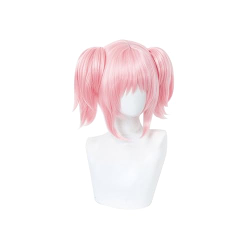 Ximman KanameMadoka Cosplay Kostüm Rosa Kampfuniform Stil KanameMadoka Cosplay Kleid Outfit Halloween Party Karneval Kostüm Komplettes Set für Frauen von Ximman