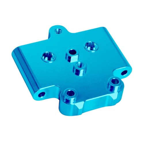 XinGeeek Aluminium-Front-Querlenker-Halterung für Tamiya 1/10 Fighter NXGEN DT-04 RC Auto-Schwingen-Montageplatte (blau) von XinGeeek