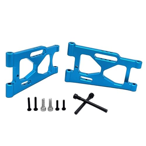 XinGeeek Aluminium-Hinterradaufhängung A-Arm-Set für MJX Hyper Go 7303 1/17 RC Car (blau) von XinGeeek