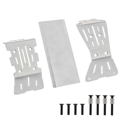 XinGeeek Edelstahl Front Center Rear Chassis Armor Set Skid Plate for Arrma 1/10 Gorgon RC Car Chassis Protector Guard XinGeeek Edelstahl Front Center Rear Chassis Armor Set Skid Plate for Arrma 1/10 Gorgon RC Car Chassis Protector Guard von XinGeeek