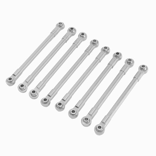XinGeeek RC Chassis Link Rod for MJX Hyper Go 1/12 H12Y H12Y+ H12P RC Car Chassis Mounting Rod (Silver) von XinGeeek