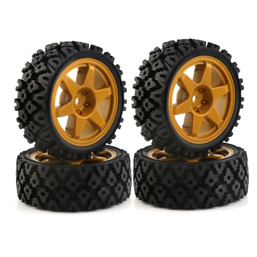 XinGeeek RC Gummireifen für Tamiya 1/10 TT01 TT02 XV-01 HPI RS4 RC Schlamm Rallye-Reifen, 4 Stück Radreifen Upgrades Teile XinGeeek RC Gummireifen für Tamiya 1/10 TT01 TT02 XV-01 HPI RS4 RC Schlamm Rallye-Reifen, 4 Stück Radreifen Upgrades Teile von XinGeeek