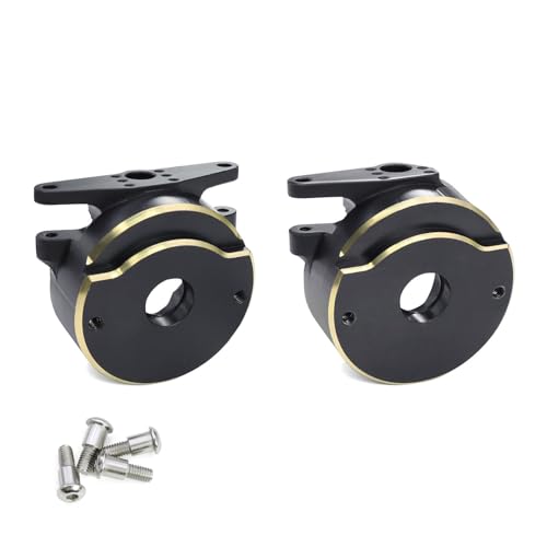 XinGeeek RC Messing Gegengewicht für 1/10 Vanquish H10 Optik RC Crawler Messing Gewichte Lenkknöchel Vorne Hinterachse Abdeckung Gegengewicht (Vorderachse Gegengewicht) von XinGeeek