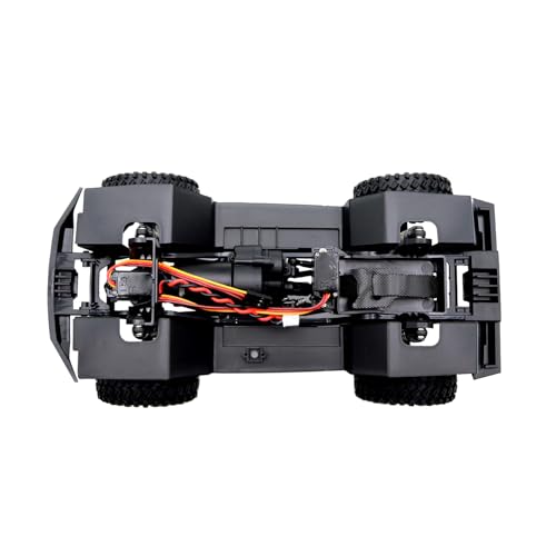 XinGeeek TRX4M Radstand montierter Rahmen Chassis mit 2-Gang-Getriebe für Traxxas 1/18 Bronco Defender RC Car von XinGeeek