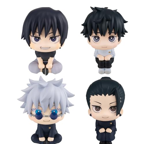 4pcs Geto Suguru/Gojo Satoru/Okkotsu Yūta/Fushiguro Toji Action Figur Set PVC Collectible Anime Figuren Statue Desktop Ornamente Dekoration Geschenk für Anime Fans 4pcs Geto Suguru/Gojo Satoru/Okkotsu Yūta/Fushiguro Toji Action Figur Set PVC Collectible Anime Figuren Statue Desktop Ornamente Dekoration Geschenk für Anime Fans von Xinchangda