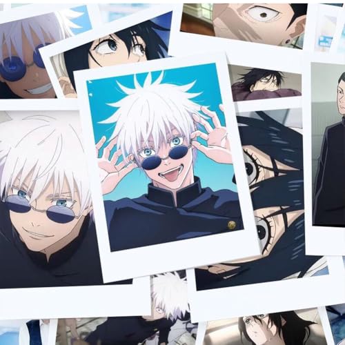 50pcs Gojo Satoru Anime Fotokarten Pack Fushiguro Megumi Lomo Card Geto Suguru Postkarte Cartoon Sammelkarte Sammlerstücke Karten Geschenk für Fans von Xinchangda