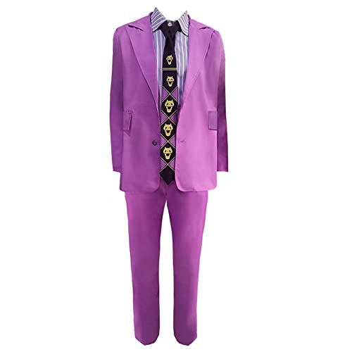 Anime Cujoh Jolyne Cosplay Kostüm Kakyoin Noriaki Kira Yoshikage Cosplay Uniform Outfits Anzug für Männer Frauen Halloween Party Kostüm Verkleidung, Kira Yoshikage, XL Anime Cujoh Jolyne Cosplay Kostüm Kakyoin Noriaki Kira Yoshikage Cosplay Uniform Outfits Anzug für Männer Frauen Halloween Party Kostüm Verkleidung, Kira Yoshikage, XL von Xinchangda