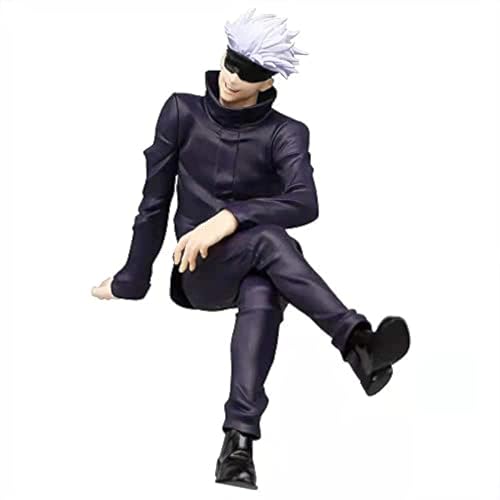 Anime Satoru Gojou Battle Figure Blindfolded Figure Figure 13CM (Satoru.Gojou) von Xinchangda