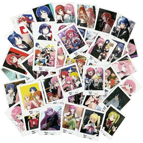 Goto Hitori Anime Cards 40pcs Ijichi Nijika Photocards Kita Ikuyo Lomo Card Cartoon Postcard Yamada Ryo Trading Card Collection Cards Pack von Xinchangda