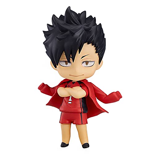 Haikyuu Figuren, Bewegliche Anime Figur Statuen Austauschbare Köpfe Q Version Kuroo Tetsurou Action Figur Ornamente von Xinchangda