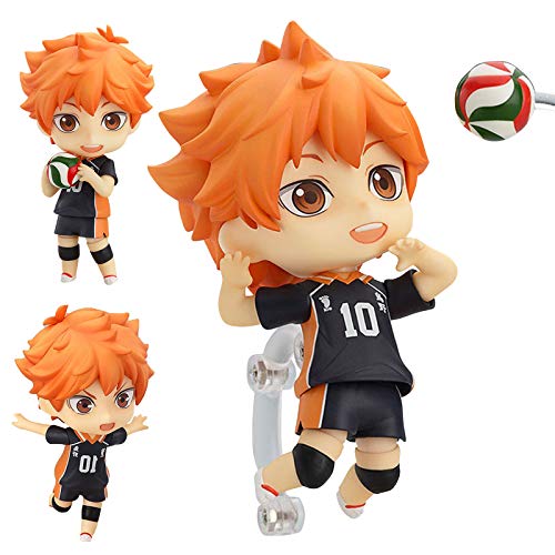 Xinchangda Haikyuu!! Standstatue Anime Shoyo Hinata/Tobio Kageyama Q Version Actionfiguren Cartoon Charakter PVC Statue Modell Desktop Dekorationen von Xinchangda