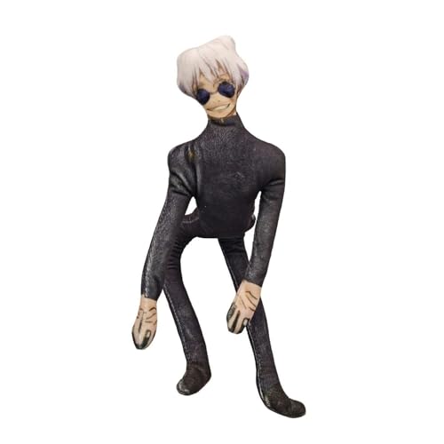 JJK Gojo Satoru weiche Figur, Itadori Yuji Kissen, Fushiguro Toji, drehbare Figur, beweglich mit Eisendrahtrahmen, 38 cm, Anime, weich, gefüllte Überwurffiguren, Sofa, Bett, Dekoration, Sammlerstück von Xinchangda