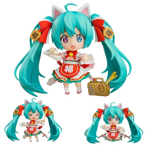 Miku Figur Anime Miku Figuren Modell Miku's Super Action Statue Movable Change Head Accessories Figure Statue 10CM PVC Standing Position Sculpture Desktop Decoration Sammlerstücke Geschenk Miku Figur Anime Miku Figuren Modell Miku's Super Action Statue Movable Change Head Accessories Figure Statue 10CM PVC Standing Position Sculpture Desktop Decoration Sammlerstücke Geschenk von Xinchangda