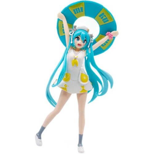 Miku Figur Statue Miku Action Figur Modell, Anime Bunny Girl Figuren Miku Skulptur Swimsuit und Play Ball Standing Position Modell 10CM PVC Sammlerstücke Desktop Dekoration Geschenk für Fans Miku Figur Statue Miku Action Figur Modell, Anime Bunny Girl Figuren Miku Skulptur Swimsuit und Play Ball Standing Position Modell 10CM PVC Sammlerstücke Desktop Dekoration Geschenk für Fans von Xinchangda