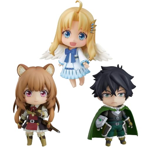 Raphtalia Anime-Figur, austauschbares Gesicht, bewegliche Charaktere, Modell, 10 cm, niedliche Iwatani Naofumi Actionfigur, Firo-Figur, Desktop-Kollektionen von Xinchangda