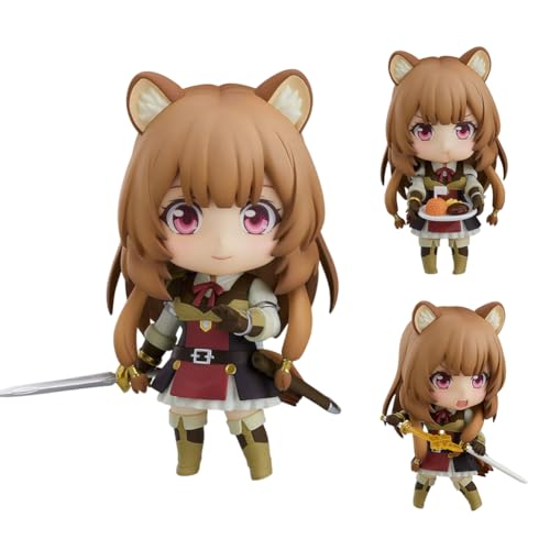 Raphtalia Anime-Figur, austauschbares Gesicht, bewegliche Charaktere, Modell, 10 cm, niedliche Iwatani Naofumi Actionfigur, Firo-Figur, Desktop-Kollektionen Raphtalia Anime-Figur, austauschbares Gesicht, bewegliche Charaktere, Modell, 10 cm, niedliche Iwatani Naofumi Actionfigur, Firo-Figur, Desktop-Kollektionen von Xinchangda