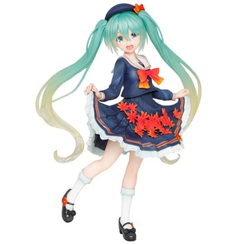 Xinchangda 3. Staffel Herbst-Miku-Figur, Anime-Uniform-Modell, 18 cm, PVC-Statue, Sammlung, Actionfigur, Desktop-Dekoration, Geburtstagsgeschenk, für Anime-Fans von Xinchangda