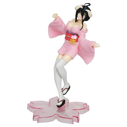 Xinchangda Albedo Figuren, Albedo Anime Figur Statuen PVC Modell Anime Action Figur Geburtstagsgeschenke für Fans 18CM von Xinchangda