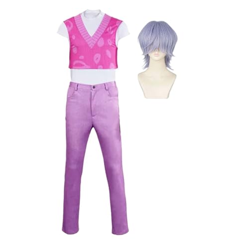 Xinchangda Anime Mystery Cosplay Kostüm Mystery Cosplay Uniform Set Halloween Party Karneval Bühnenshow Kostüm Set von Xinchangda