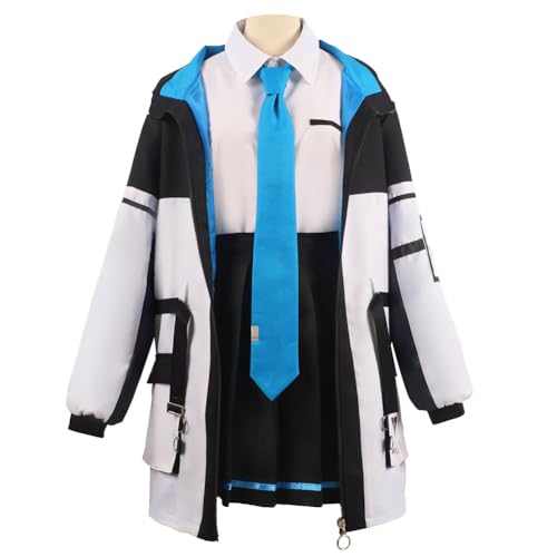 Xinchangda Blue Archive Cosplay Kostüm Spiel Tendou Arisu Cosplay Komplettes Set Halloween Weihnachten Party Uniformen Anzug von Xinchangda